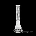 18 pulgadas de vaso de arena Hookah Hookah Pipe de agua Vidrio al por mayor de fábrica de agua Tubo de agua de alta calidad